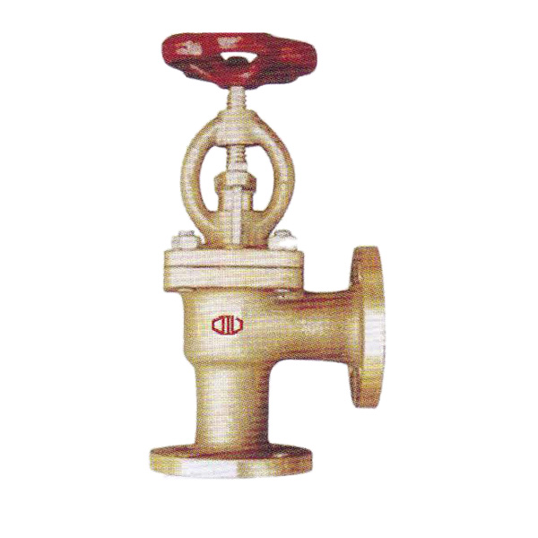 Bronze globe valve flange